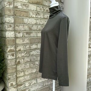 New Lands' End Women's Supima Cotton Turtleneck